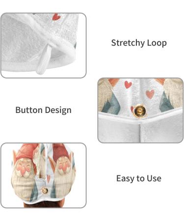 Cute Three Dwarf Hair Towel 2 Pack | Super Absorbent Quick Dry Hair Drying Turbans for Women & Girls - Buy Online on GoSupps.com