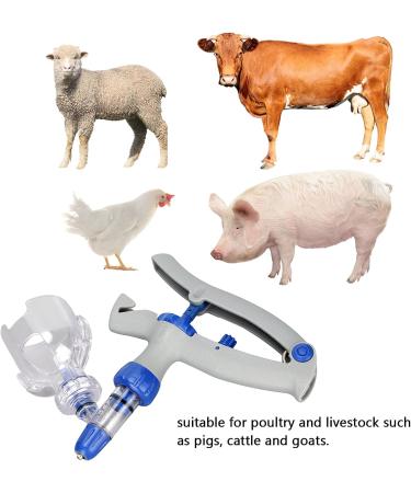 5ml Animal Continuous Syringe Injector Gun Prevent Leakage for Veterinary Use - Buy Online on GoSupps.com