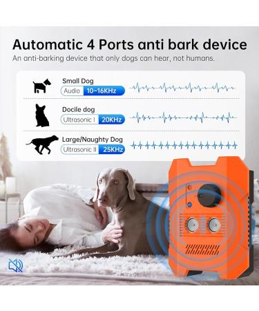 Antibell for Dogs - 3 Levels of Ultrasound Anti-Bark Device | 33ft Range | Safe & Effective Bark Control - Buy Online on GoSupps.com