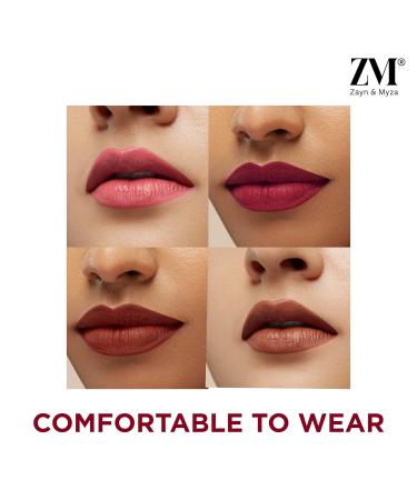 Z.M Transfer-Proof Power Matte Bullet Lipstick - Vegan Long-Lasting in Bare Beauty | Shop Internationally - Buy Online on GoSupps.com