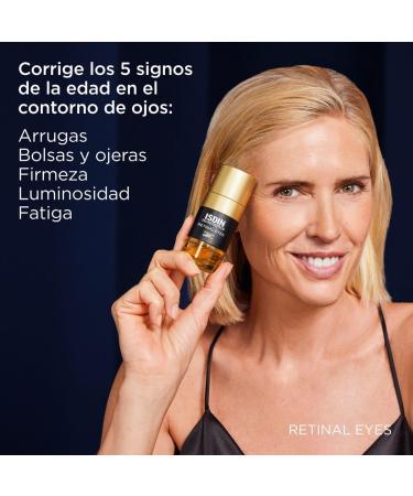 ISDIN Isdinceutics Retinal Eyes 20 ml serum for the eyes with retinal wrinkles bags and circles under the eyes compactness clarity and fatigue suitable for all skin types - Buy Online on GoSupps.com
