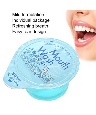 6 Pack Travel Size Mouthwash | Disposable Mint Flavored Oral Care | Freshens Breath & Fights Bad Breath - Buy Online on GoSupps.com