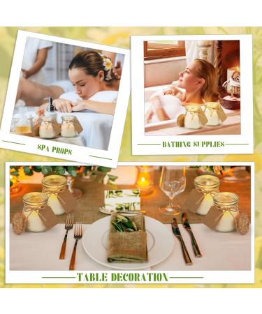 MTLEE 24 Pcs Scented Candle Set - Natural Wax Candles with DIY Tags for Thanksgiving Christmas Weddings & Parties - Lemon Tangerine & Coconut Milk Scents - Buy Online on GoSupps.com