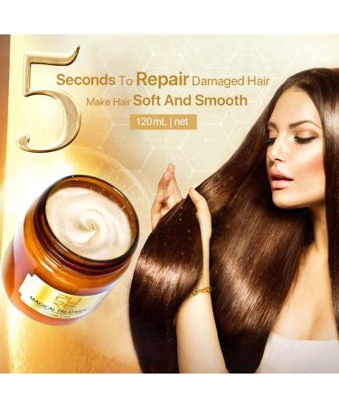 Magical Hair Mask Advanced Molecular 5 Seconds Repair, Keratin Hair Treatment 120ml - Buy Online on GoSupps.com