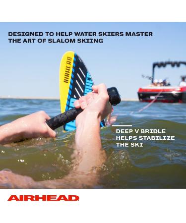 Airhead Ez Up Slalom Training Rope - 75-Foot Water Ski Rope for Learning | 1-Section Design - Buy Online on GoSupps.com