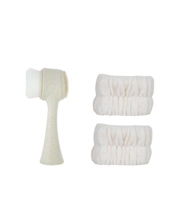 Shop Facial Cleansing Brush & Wrist Wash Band Set | International Shipping Available - Buy Online on GoSupps.com
