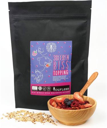  YouFlake YouFlake 3BEEREN BISS | Organic mix of dried strawberries raspberries and blueberries | 105 g - Buy Online on GoSupps.com