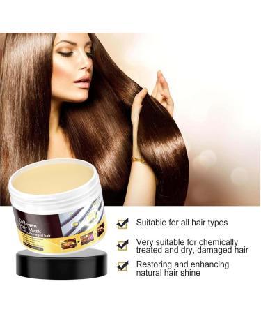 Collagen Hair Masks Argan Oil Conditioning Hair Mask Deep Repair Conditioning Hair Masks For Dry and Damaged Hair All Hair Types - Buy Online on GoSupps.com
