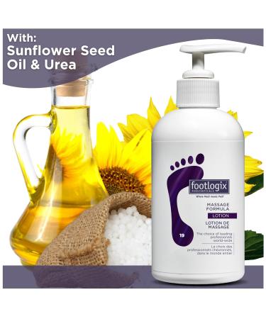Buy FOOTLOGIX Massage Formula Lotion 8.45 oz | Best International Shipping - Softens & Nourishes Feet - Buy Online on GoSupps.com