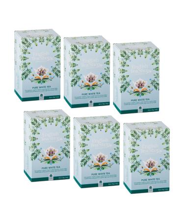 English Tea Shop English Tea Shop | Pure Organic White Tea | Organic White Tea Bags - 6 x 20 Filters (240g) | 100% Sri Lankan White Tea