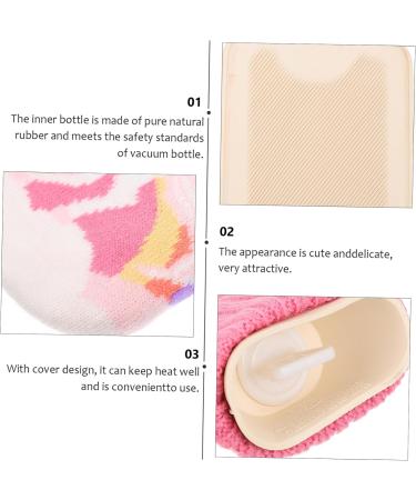 Lurrose Unicorn Hot Water Bottle Cover Set | Knitting Rubber Sack for Winter Warmth | International Shipping Available - Buy Online on GoSupps.com