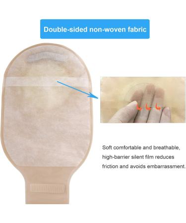One Piece Ostomy Colostomy Bags Drainable Pouches Ostomy Care Bag Incontinence Bags 70mm Cut Size for Ileostomy Care Supplies(Pack of 10) 20-70mm - Buy Online on GoSupps.com