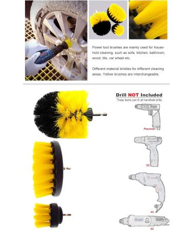 Infinitely Great Home Decor Center 3 Piece Tile Cleaning Brush Set - Buy Online on GoSupps.com