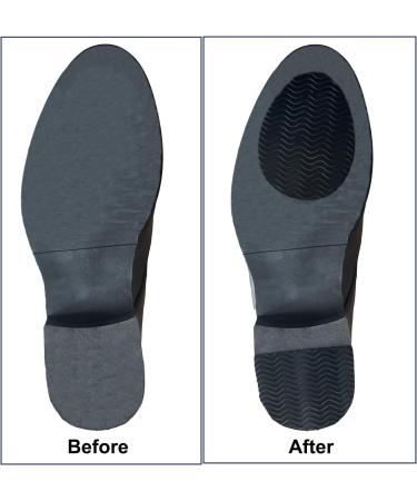 Non-Slip Shoe Pads | Adhesive Shoe Grips & Sole Protectors for High Heels - Black (6 Pairs) | International Shipping Available - Buy Online on GoSupps.com