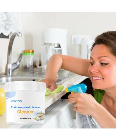 Stainless Steel Pot Cleaner | Stove Cleaning Stainless Steel Pan Cleaner Stove Rust Pan Stainless Steel Pan Cleaner and Pot Scale Remover for Cookware Stove Welts - Buy Online on GoSupps.com