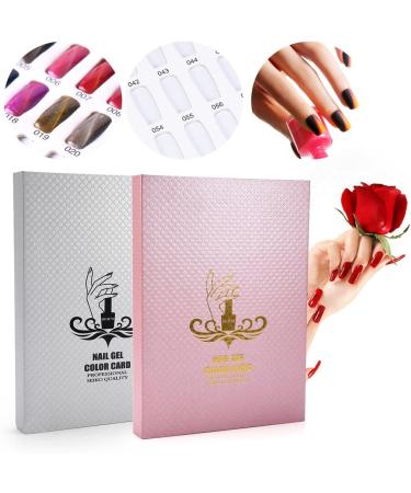 Nail Colour Palette Display - 216 Colours | Nail Art Manicure Accessory Rose - Buy Online on GoSupps.com