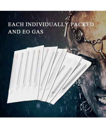 CINRA 50pcs Ear Nose Piercing Needles - Mixed Sizes 12G, 14G, 16G, 18G, 20G Stainless Steel Hollow Needles for Piercing Kits - Piercing Tools & Supplies - Buy Online on GoSupps.com