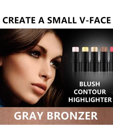 Go Ho 3D Wonder Stick 04 Gray-Bronzer Contour Stick - Long-Wearing Face Foundation & Body Shading Cream for Natural-Looking Contour Makeup - Buy Online on GoSupps.com