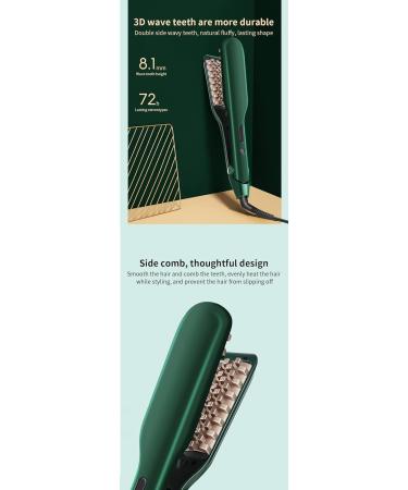 Mini Corn Whisker Hair Curling Iron Fluffy Splint Lonic Curling Iron Curling Iron Professional Hair Curling Wand TikTok Celebrity Bouffant Curler Beautifully Packaged and a Great Gift for Women emerald - Buy Online on GoSupps.com