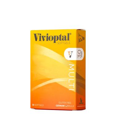 Vivioptal Multi 30 Capsules - Multivitamin & Multimineral Supplement - Lipotropic Substances & Trace Elements