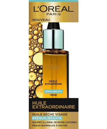 L'Or al Paris Rebalancing Dry Face Oil for Normal to Combination Skin 30ml - Buy Online on GoSupps.com
