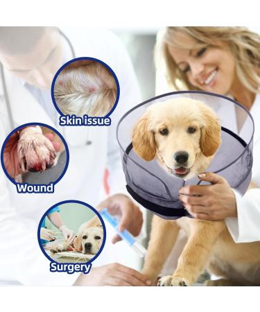 2-in-1 Inflatable Dog Collar | Recovery & Protective Collar for Dogs - Small Size - Buy Online on GoSupps.com