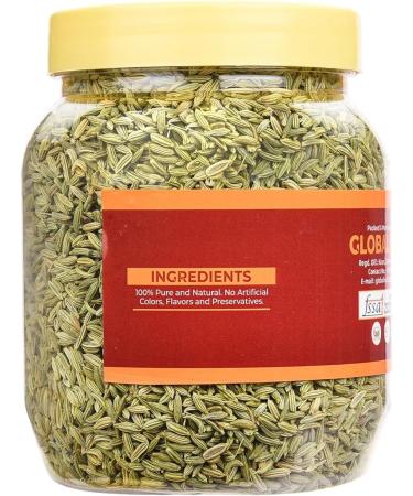 JMN Fennel Seeds (Saunf Sabut) Whole Spice 7oz (200g) All Natural | Gluten Friendly | NON-GMO | Vegan | Indian Origin - Buy Online on GoSupps.com