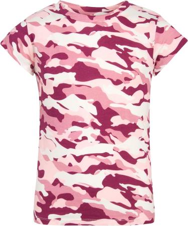 RBX Girls Leggings Set - 3 Piece Fleece Zip Hoodie Sweatshirt T-Shirt and Yoga Pants (Size 14-16) Pink Grey Camo - Buy Online on GoSupps.com