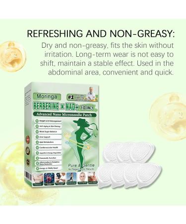 Moringa Lot de 5 Patchs Minceurs 10 en 1 Patch Minceur avanc s Nano Micro-Aiguilles Ingr dients Naturels Maigrir et Raffermissement Cutan pour Homme et Femme 7 Pi ces (5PCS) - Buy Online on GoSupps.com