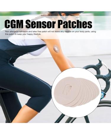 10 Pack Waterproof Adhesive Patches for Insulin Pumps | Universal CGM & Sensor Covers | Comfortable & Sweatproof (Black & Skin Color - Buy Online on GoSupps.com