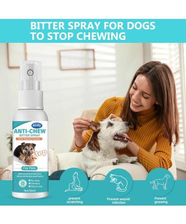 Bitter Dog Spray Anti Chew Spray for Dogs Anti Chew Behavior Training Aid for Protecting Furniture and Pets -Indoor & Outdoor Use - Buy Online on GoSupps.com