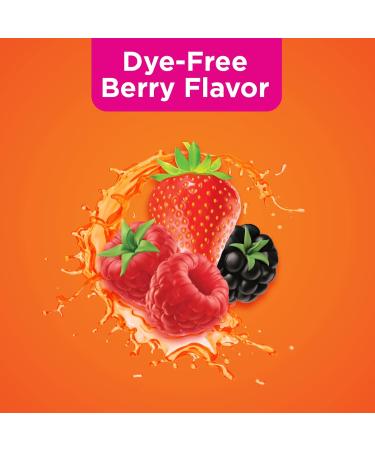 Amazon Basic Care Children's Ibuprofen Oral Suspension Syrup 100 mg per 5 mL, Pain Reliever and Fever Reducer (NSAID), Non-Staining Dye-Free Berry Flavor, 4 fl oz (Pack of 1) - Buy Online on GoSupps.com