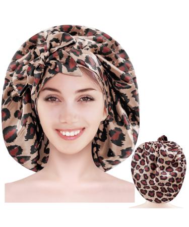 Satin Bonnet Satin Hair Bonnet Hair Caps For Sleeping Satin Bonnet For Curly Hair Sleeping Bonnet For Curly Hair Brown Large