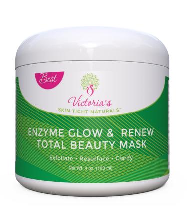 Victoria's Body Shoppe Fruit Enzyme Revitalizing Glow Mask Renew Total Beauty Anti Wrinkle