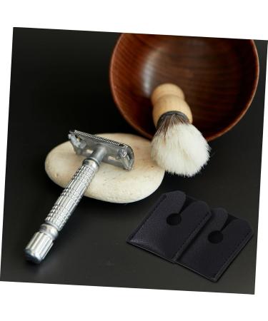 Beatifufu Leather Razor Cover & Travel Case | Protective Shaving Head Storage Bag | Premium Manual Razor Accessories - Buy Online on GoSupps.com
