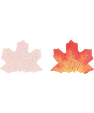 Pack of 110 Edible Maple Leaf Cupcake Toppers Maple Leaf Cake Decoration Cupcake Toppers Autumn Leaves Muffin Decoration for Thanksgiving Baby Shower Kids Birthday Party Cake Decorations 110pcs Multi Colour - Buy Online on GoSupps.com