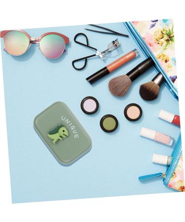 Buy SOLUSTRE Cute Lens Case with Mirror - Stylish & Functional Lens Container for Glasses - Buy Online on GoSupps.com
