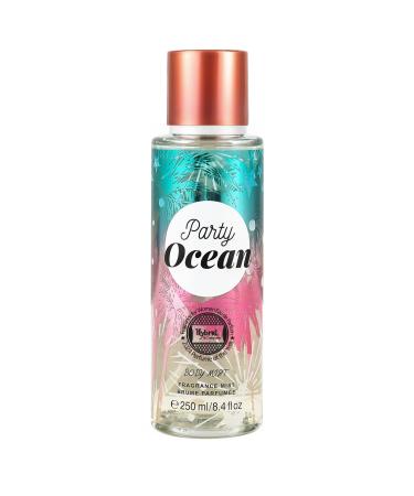 Hybrid & Company Women Party Ocean Fragrance Body Mist 250Ml Party Ocean 8.4 Fl Oz (Pack of 1)