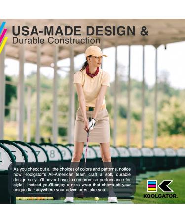 KOOLGATOR Cooling Neck Wrap - Red Paisley 1.0 - Gel Ice Wrap for Neck, Face & Shoulders - Cooling Bandana for Women, Men & Kids - Buy Online on GoSupps.com