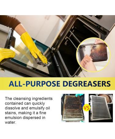 Kitchen Degreaser Cleaner | Kitchen Powder Foam Degreaser | Portable Heavy Oil Stain Powder Cleaner for Kitchen Oil Grease Removal Welts - Buy Online on GoSupps.com