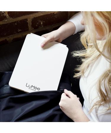 Case-Mate LuMee Studio LED Makeup Mirror - 3 Light Modes - Lightweight & Travel-Friendly - White - Buy Online on GoSupps.com