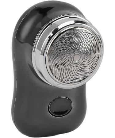 Mini Beard Clippers Type C Rechargeable One Button Operation Low Noise Mini Beard Trimmer Long Battery Life for Car (Black) - Buy Online on GoSupps.com