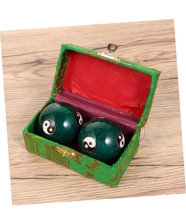 Beavorty Chinese Baoding Health Balls - Iron Massage Balls for Hand Therapy & Fitness | Cloisonne Design - Buy Online on GoSupps.com