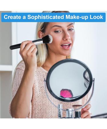 Powder Brush Blusher Brush Foundation Brush for Liquid Makeup Makeup Brush Foundation Brush Flat top Kabuki Brush Blender Perfect for Cream Liquid Concealer And Powder Make Up - Buy Online on GoSupps.com