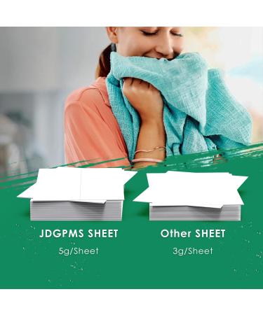 Travel Laundry Detergent Sheets | Plant-Based Eco Soap for Handwashing & Machine | High-Efficiency Free & Clear Fresh Scent | 50 Count (100 Loads - Buy Online on GoSupps.com