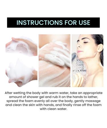 JUELREOU Body Wash - Perfumed Moisturizing Shower Gel for Women & Men | Korean Fragrance 300 ML - Buy Online on GoSupps.com