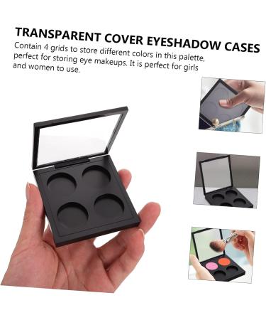 Beavorty 15 Pcs Eye Shadow Blank Magnetic Makeup Powder Travel 10x9cmx3pcs Blackx3pcs - Buy Online on GoSupps.com