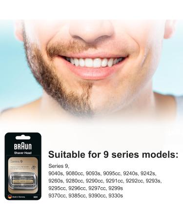 MHDUYEG Compatible Replacement Head for Braun Series 9 92S Electric Shaver | Spare Shear Section & Accessories for Braun 92S 94M - Buy Online on GoSupps.com