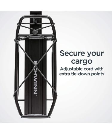 Schwinn Rear Bike Cargo Rack - Durable, 26 lb Capacity, Fits Most Adult Bikes 24-29-Inch Wheels - Center, Side, or No Mounting Points - Bicycle Accessories - Buy Online on GoSupps.com
