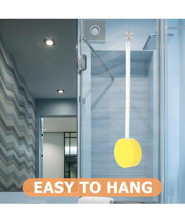 FOMIYES Yellow Hip Kit Bath Sponge & Body Brush Set - 57x12cm - Buy Online on GoSupps.com